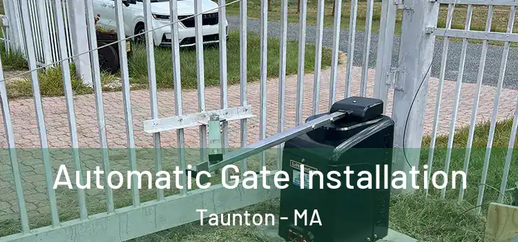 Automatic Gate Installation Taunton - MA