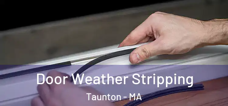 Door Weather Stripping Taunton - MA