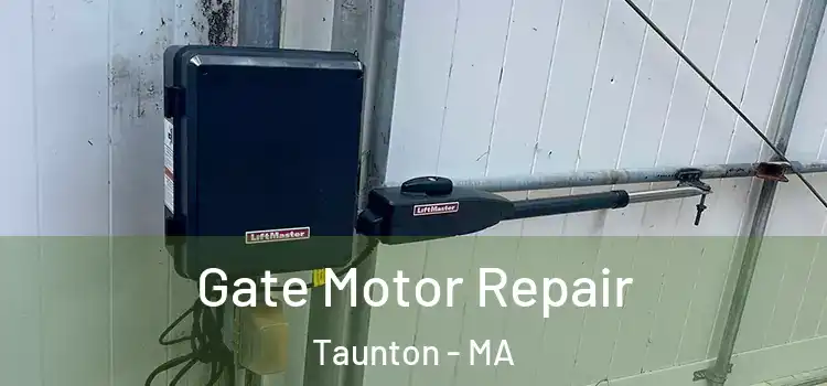 Gate Motor Repair Taunton - MA