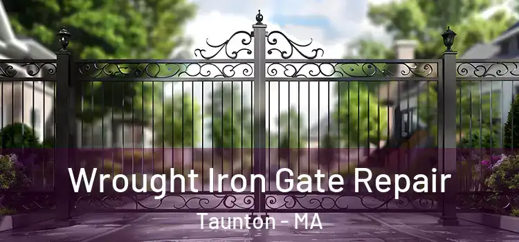 Wrought Iron Gate Repair Taunton - MA